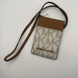 Michael Kors Women's Leather lanyard